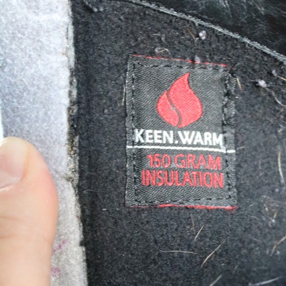 KEEN Silverton Black Leather Tall Winter Waterproof Boots Women's 7.5 Winter - Picture 10 of 13